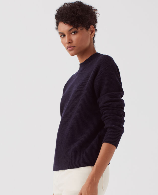 - Pullover aus Wolle U690 navy
