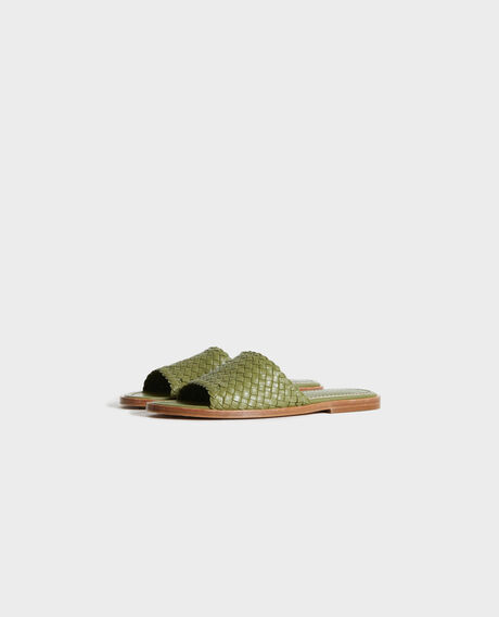 PAM - Ledersandalen 58 green 2ss22354