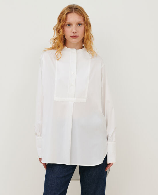 Baumwollbluse 4235 OPTICAL WHITE
