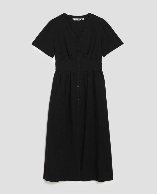 Midi-Kleid U090 black