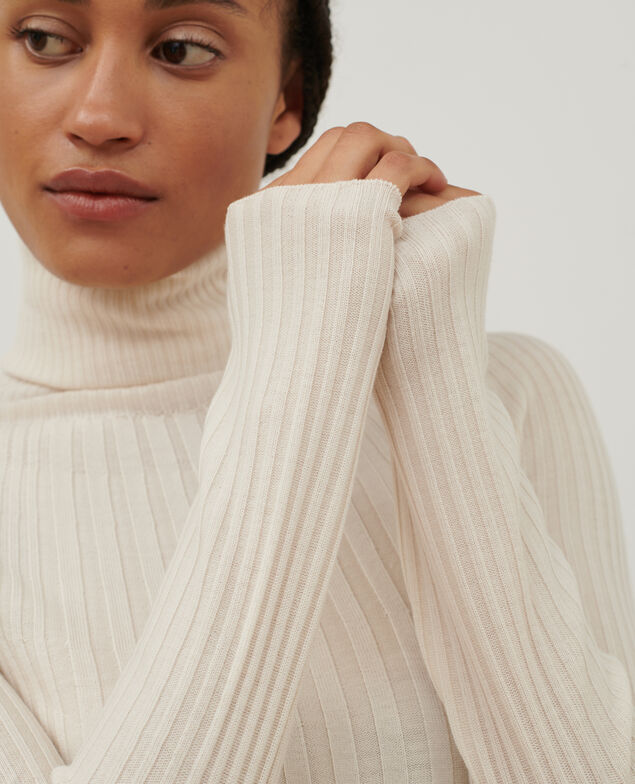 Pullover mit Rollkragen aus Merinowolle A013 ow jetstream 3wju078w20