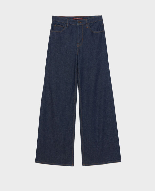 JEANETTE - FLARE - High-Waist-Jeans Denim rinse