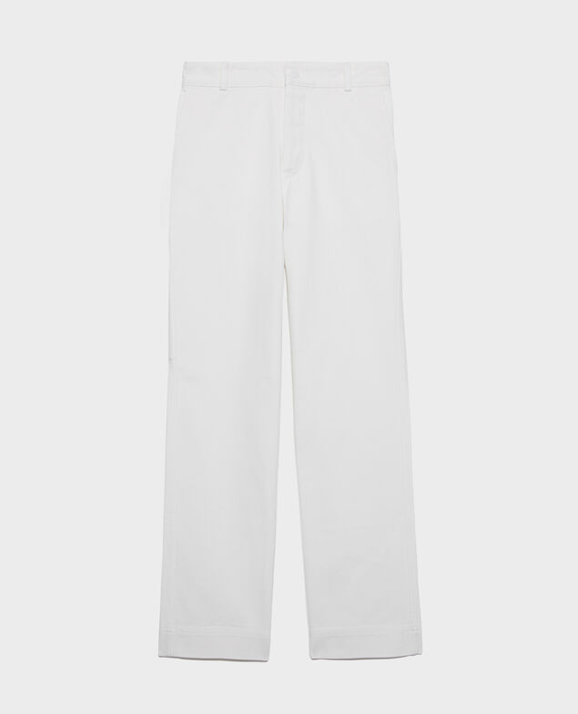 Hose mit Taschen Optical white