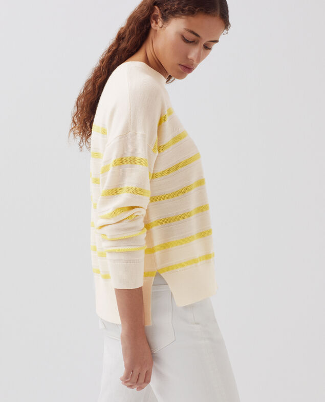 MADO - Pullover aus Merinowolle H430 st citrone