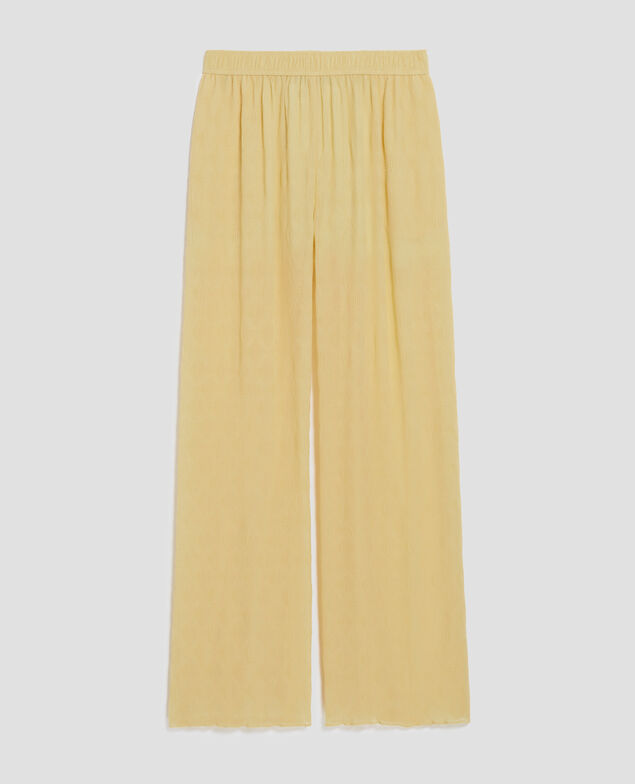 Weite fließende Hose H400 straw yellow