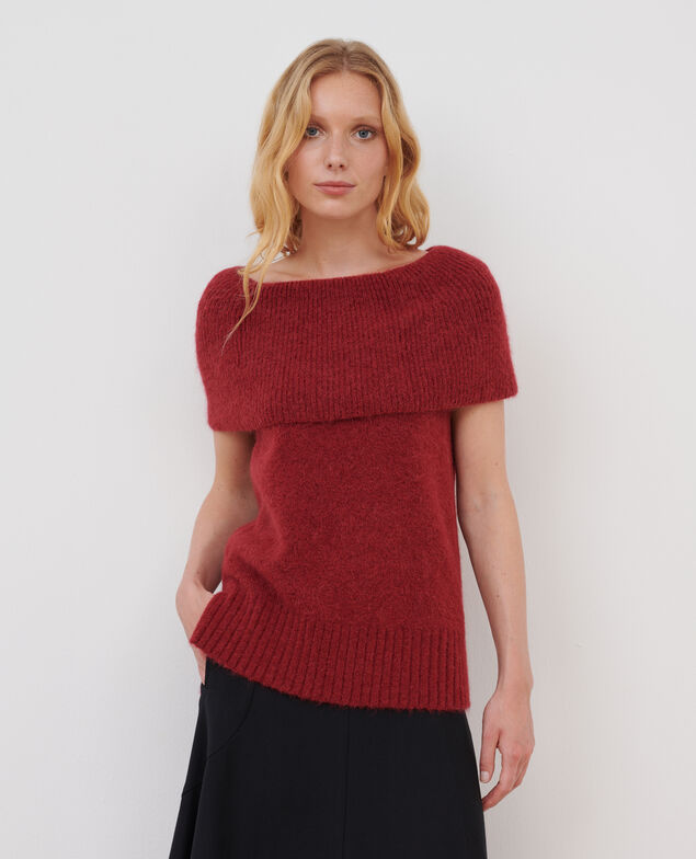 Pullover aus Alpakamischwolle