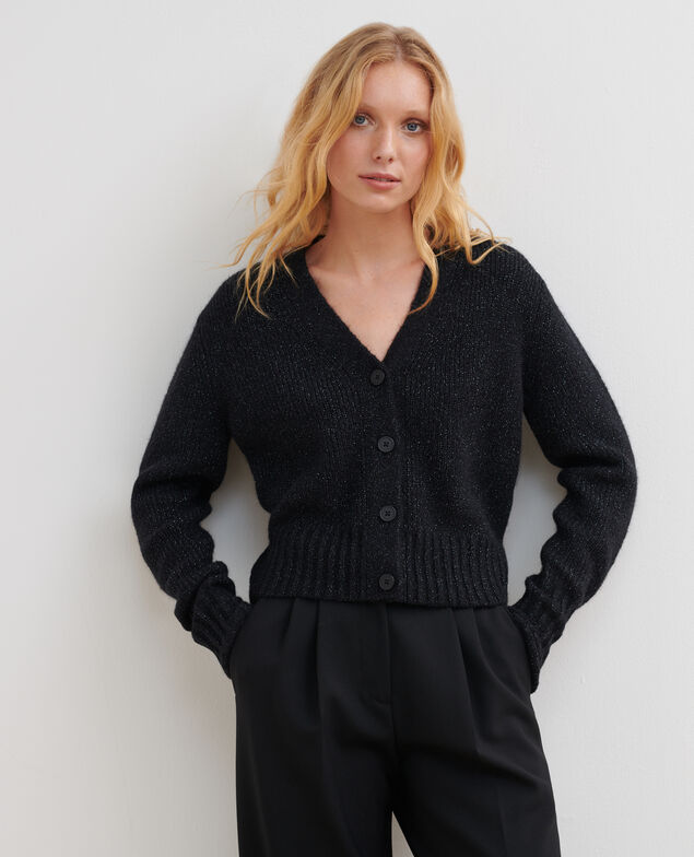 Cardigan aus Alpakawollgemisch