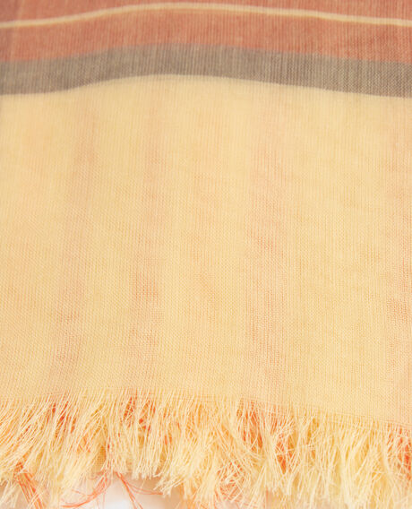 Schal aus Baumwolle 0241 orange 3ssc161