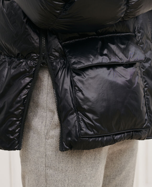 MARGOTTE - Kurze Daunenjacke 4216 black_beauty