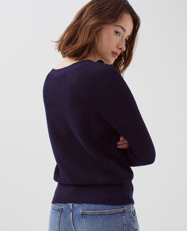 Langärmliger Cardigan H694 baritone blue