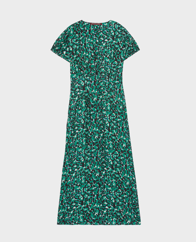 LUDIVINE - Fließendes gemustertes Kleid