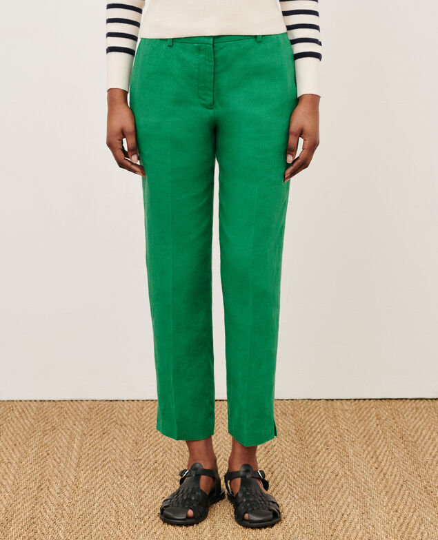 MARGUERITE - Zigarettenhose 0542 pine green