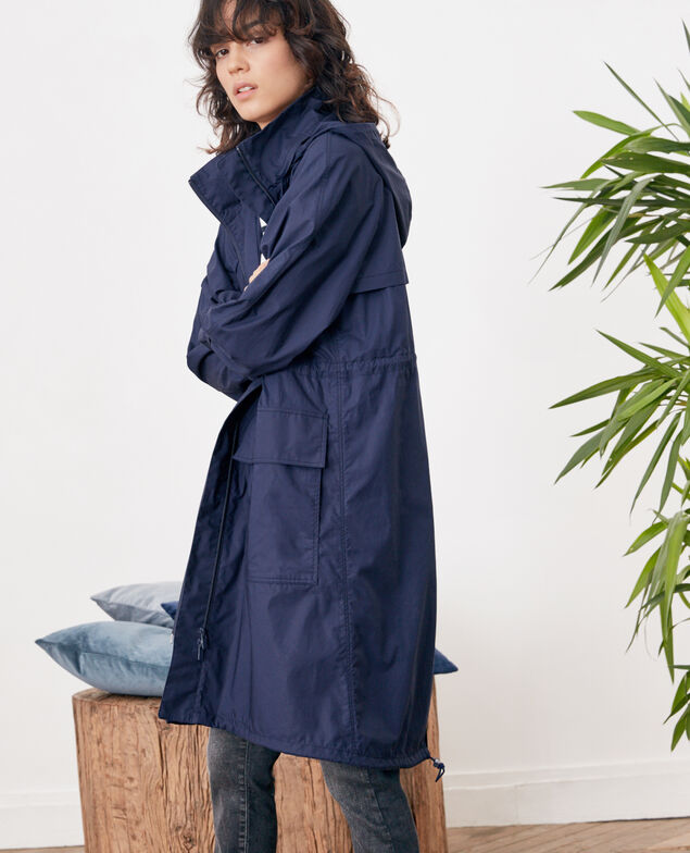 Leichter Parka Marine