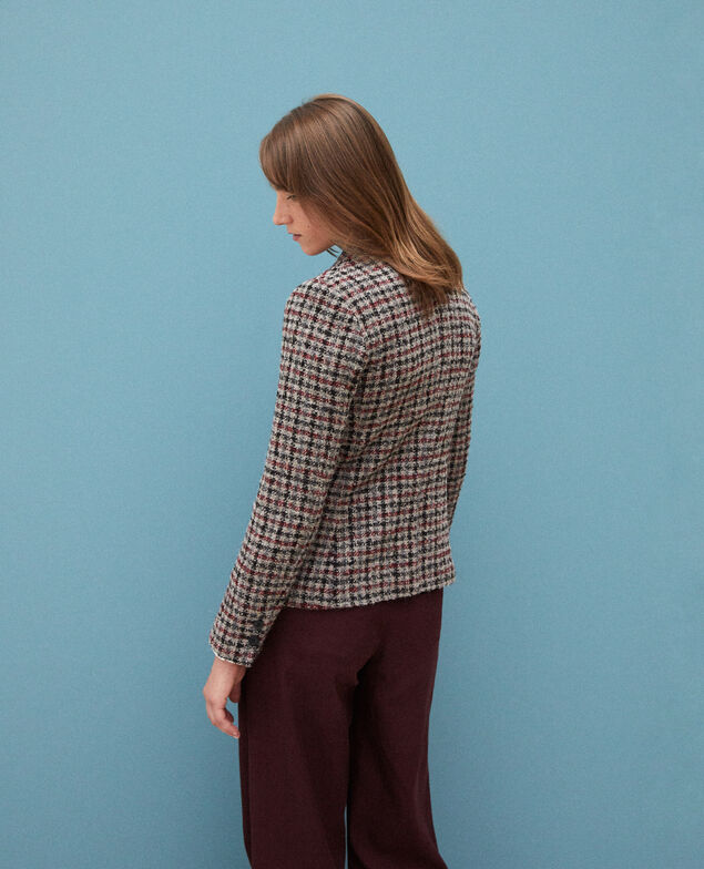 Blazer mit Wolle Rot
