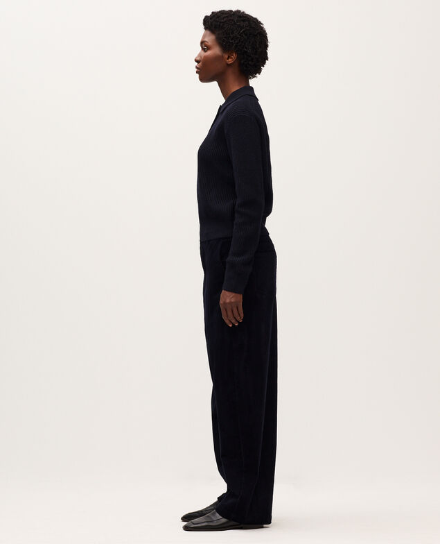 Barrel Cordhose U690 navy