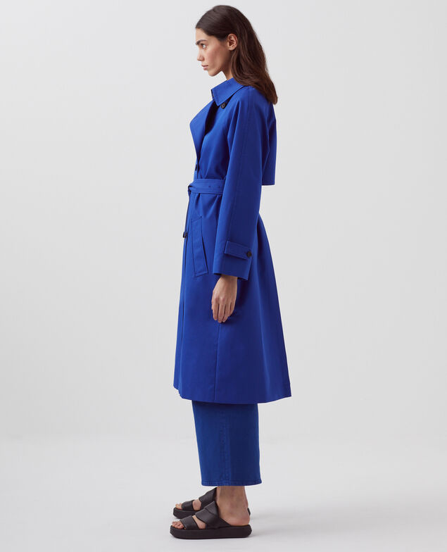 CATHERINE - Weiter Trenchcoat H660 sodalite blue