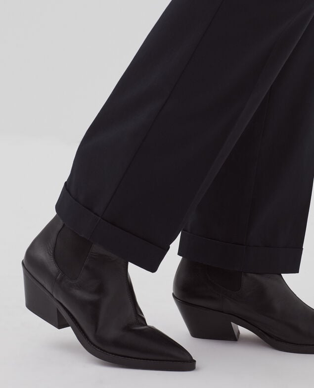 COLETTE – Hose mit geradem Bein H091 black beauty