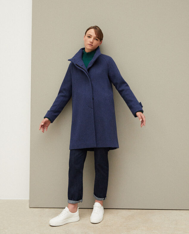 Mantel mit Stehkragen Peacoat