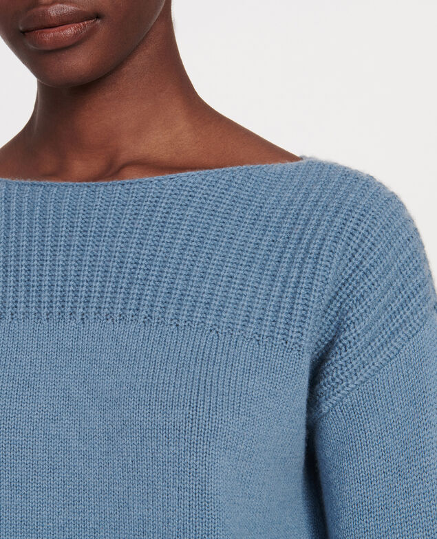 Pullover aus Wolle und Kaschmir Bluestone