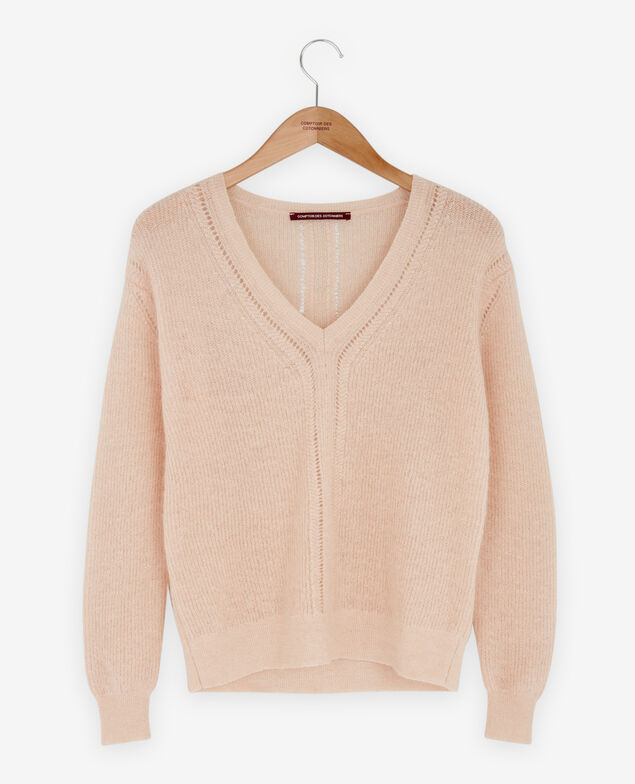 Pullover mit Mohair Nude