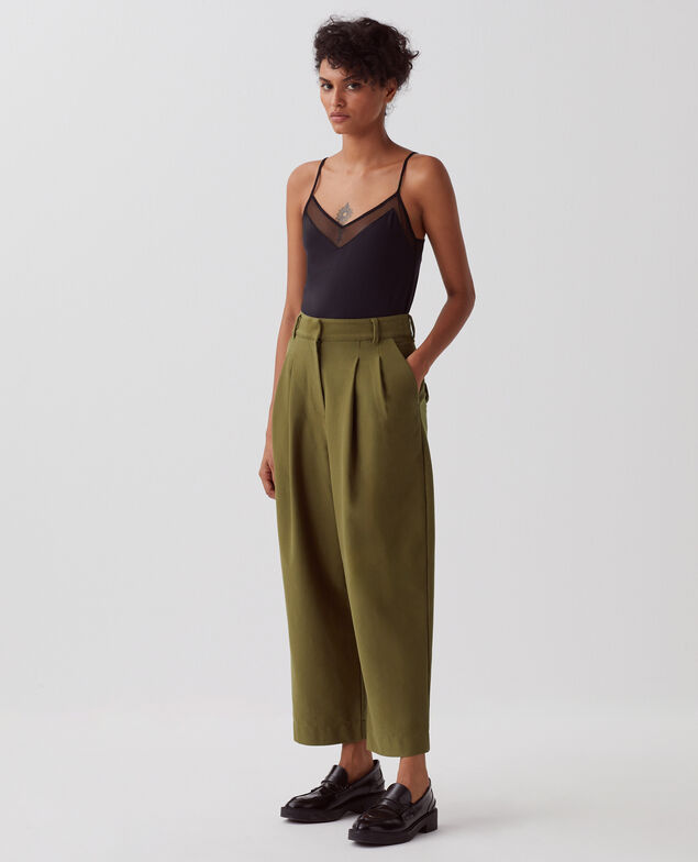 PEGGY - Karottenhose H570 military olive