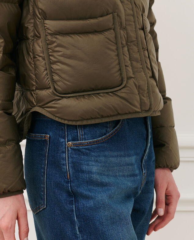 PLUME - Ultraleichte Daunenjacke 6002c dark olive