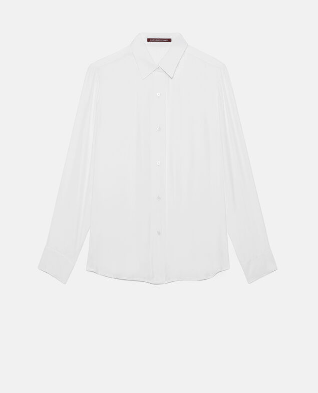 SIBYLLE - BLUSE AUS SEIDE Optical white