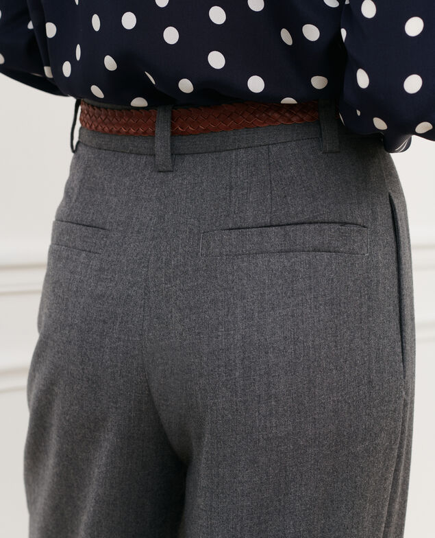 YVONNE - Weite Hose aus Kaschmir und Wolle 4275 medium_grey_melange
