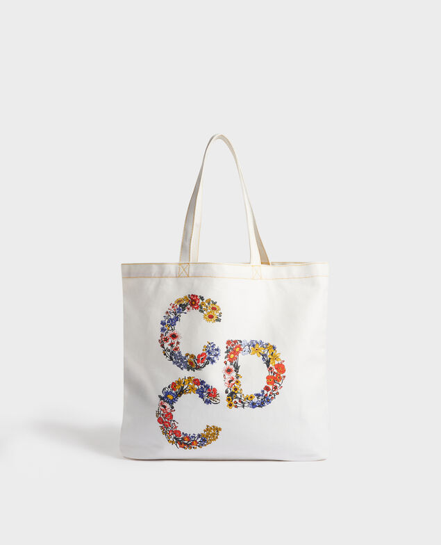 Tasche aus gemustertem Segeltuch Gold fusion