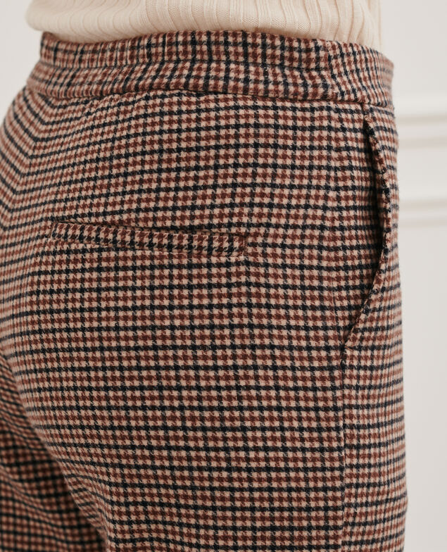 MARGUERITE - Zigarettenhose 6042 check