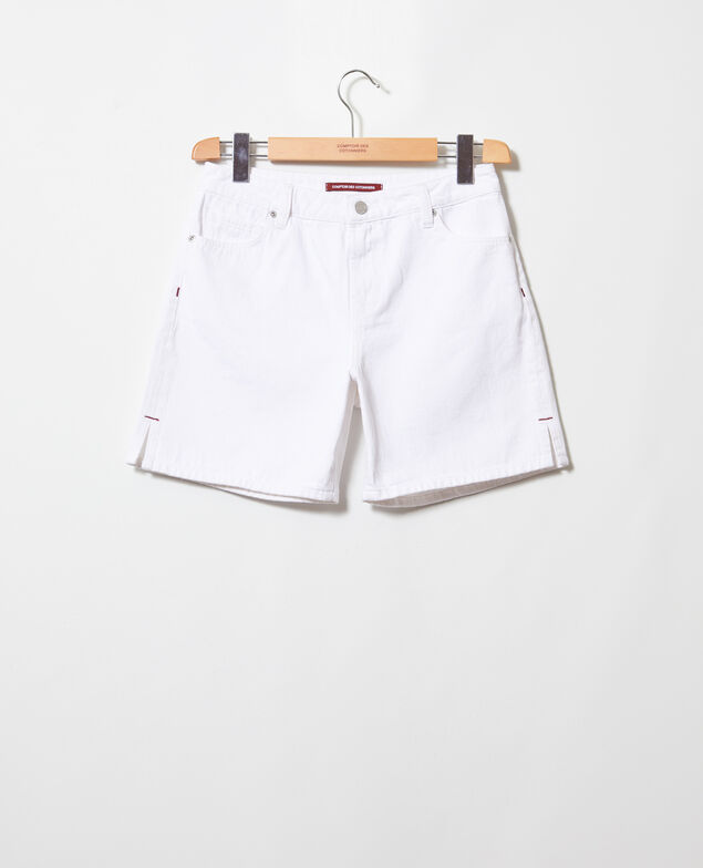 Shorts aus Jeans 0027 blanc