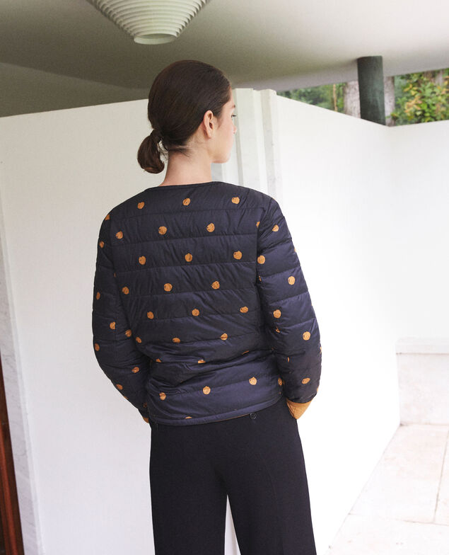 Wendebare Jacke Mademoiselle Plume Ad golden brown