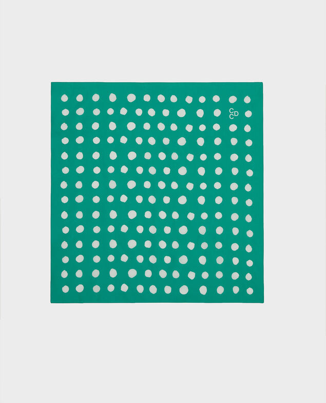 Tuch aus Baumwolle Golf green