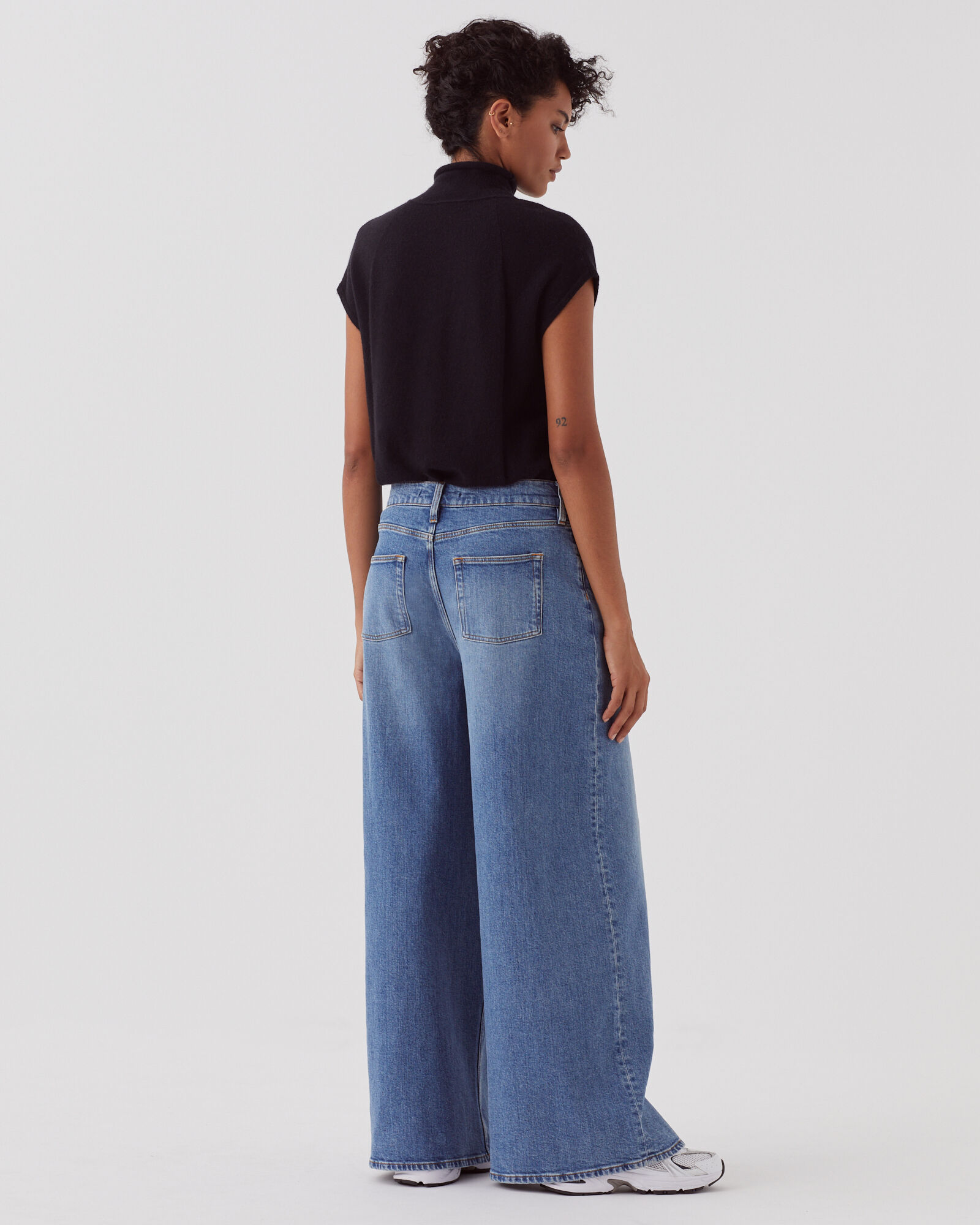 JEANETTE - Wide Jeans vintage wash - Comptoir des Cotonniers