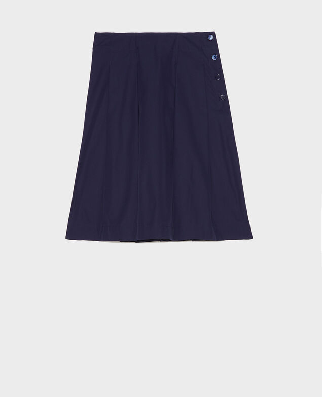 Baumwollrock Maritime blue