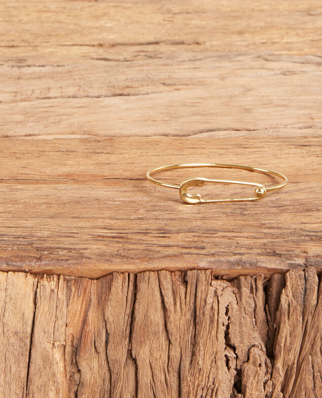 Sicherheitsnadel-Armband Gold