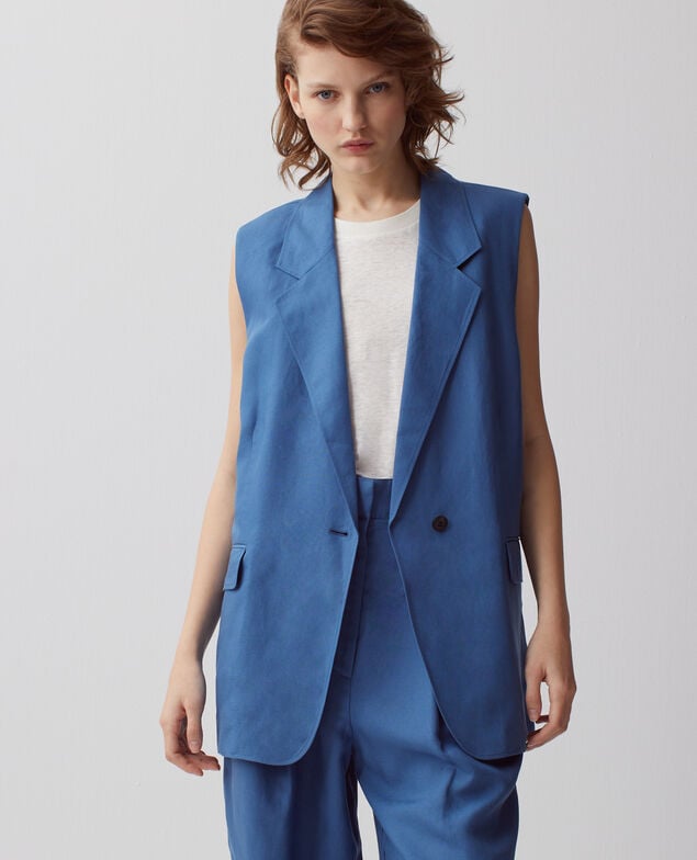 Blazer ohne Ärmel H640 moonlight blue