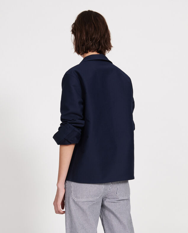 Baumwolljacke Maritime blue