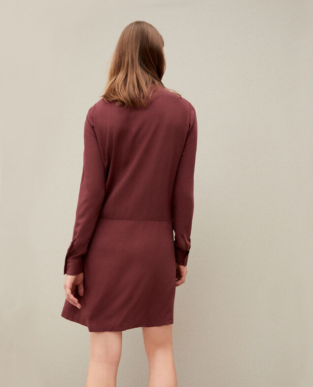 Robe coupe droite Braun