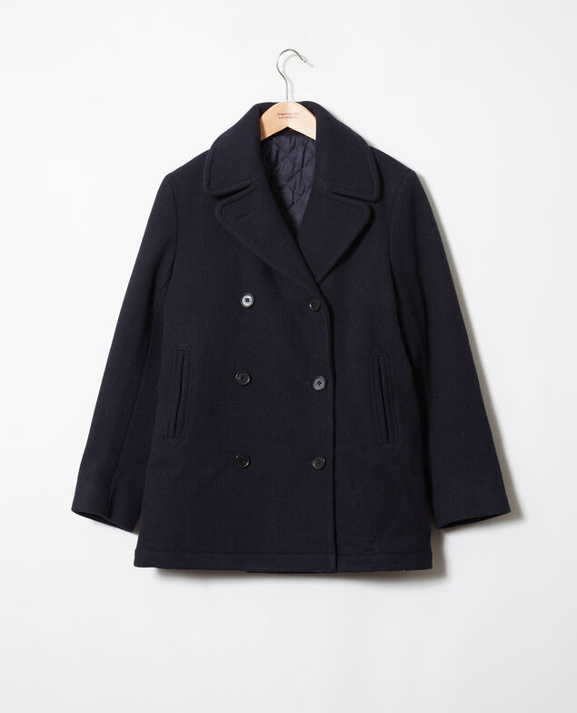 Caban mit doppelter Knopfleiste Dark navy