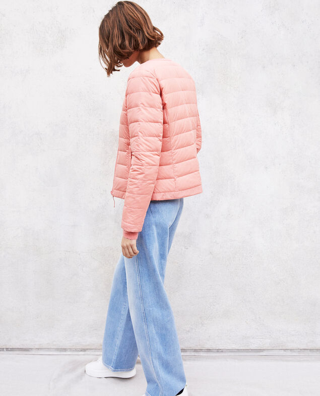Legendäre Daunenjacke Mademoiselle Plume Salmon pink/champagne