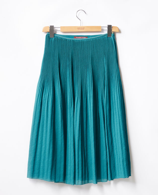 Plissee-Rock Pacific green
