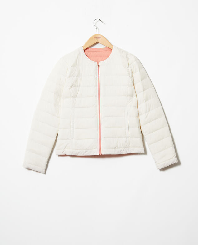 Legendäre Daunenjacke Mademoiselle Plume Salmon pink/champagne