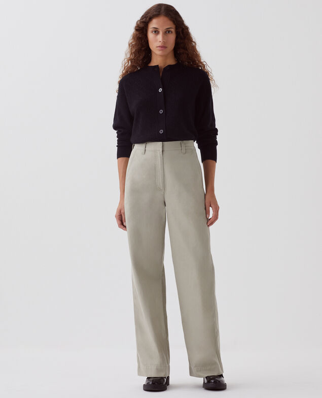 BLANDINE - Gerade Hose H030 abbey stone