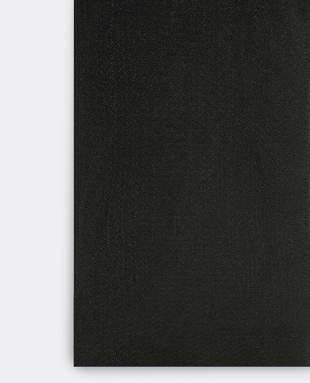 Verzierte Strumpfhose Schwarz