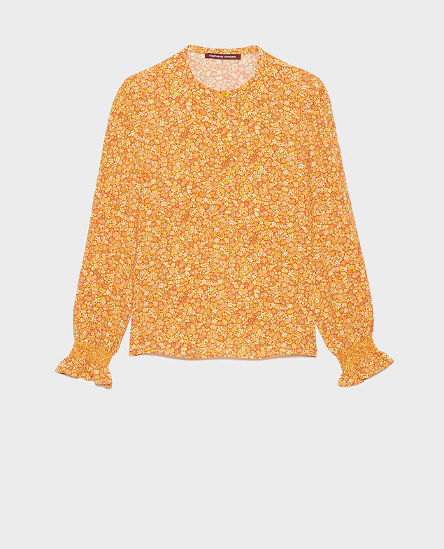 Bluse mit Blumenmuster Garden yellowflame