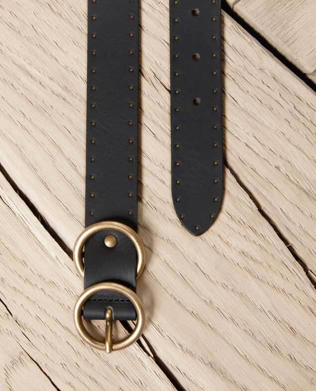 Ledergürtel Noir