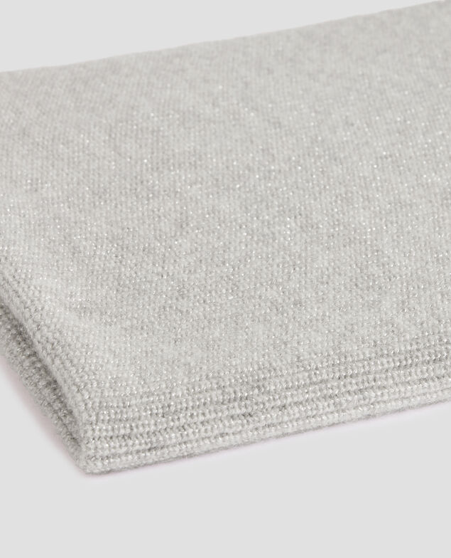 Snood aus Kaschmirmischung I025 ashen gray lurex