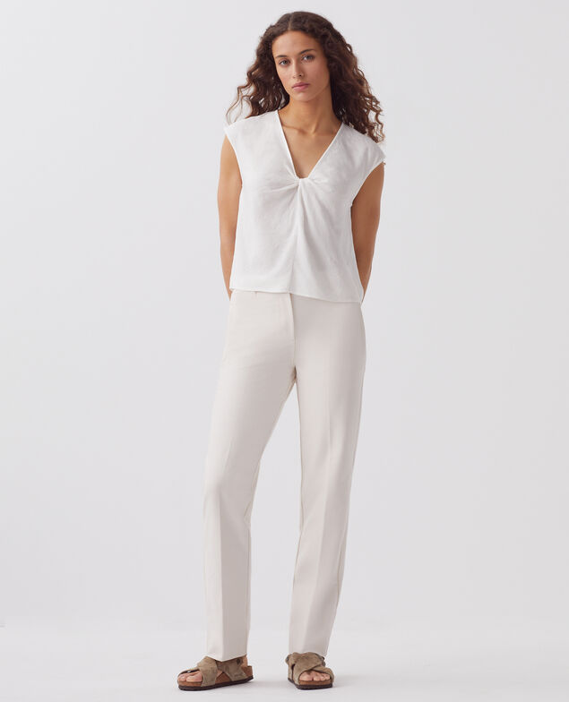 COLETTE – Enge Hose mit geradem Bein J100 pastel pink