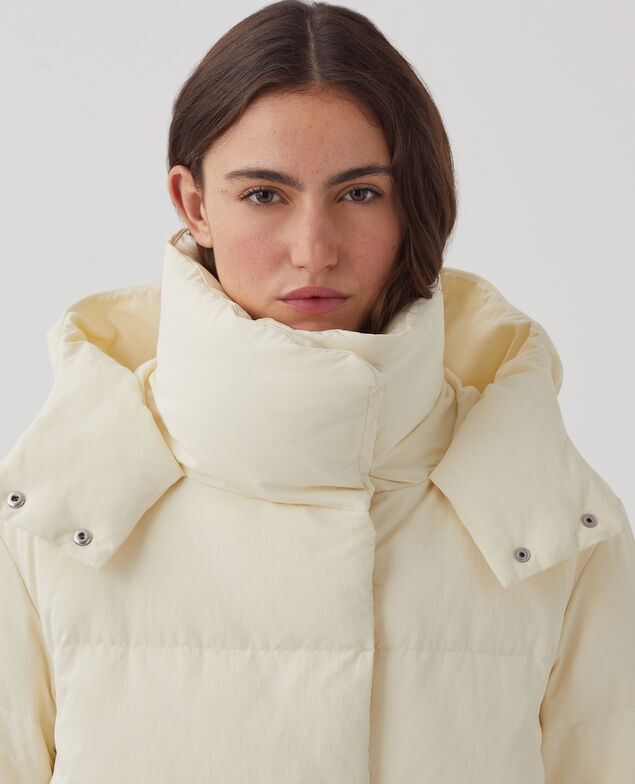MARGOTTE – Halblange Daunenjacke I010 glass green beige
